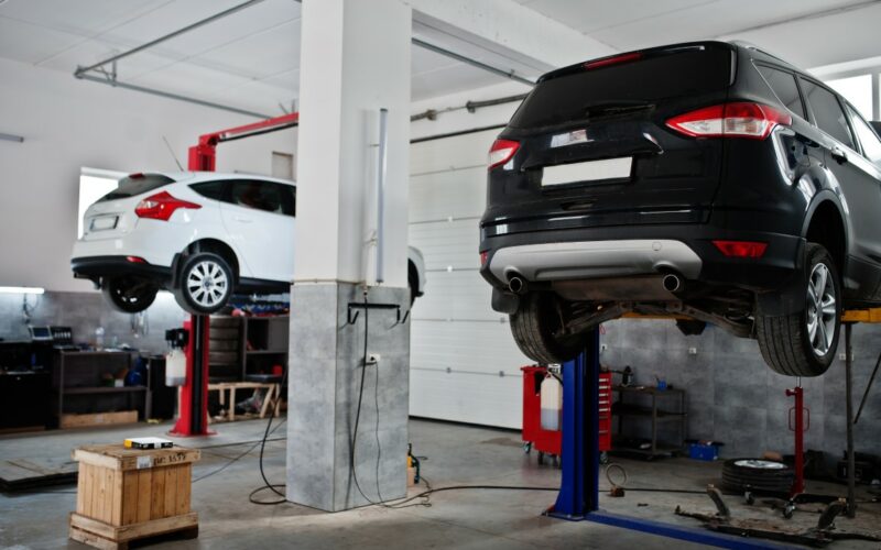 Auto in officina